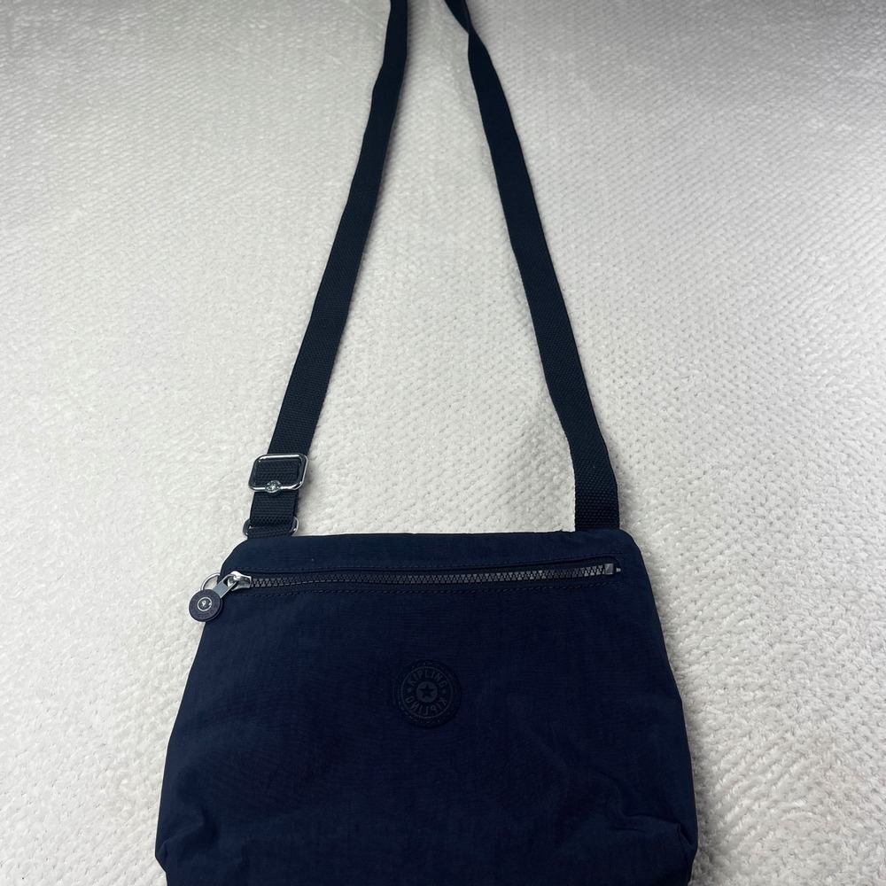 New Kipling Navy Blue Lightweight Travel Crossbody Bag Shoulder Bag Purse